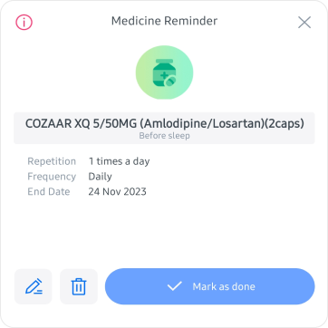 Synchronized medication plans